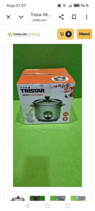 Olla Arrocera Tristar RK-6127 1.5L