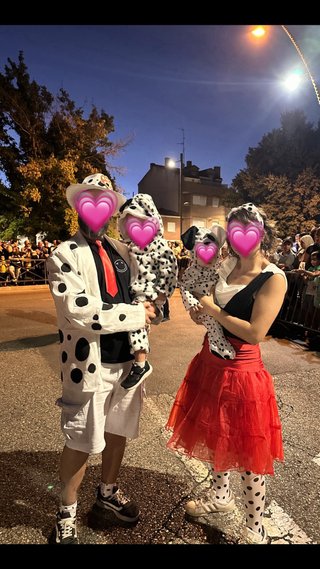 Disfraz de Dálmata familiar