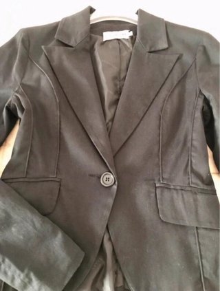 Blazer nero Terranova