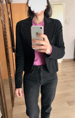 Blazer nero Terranova