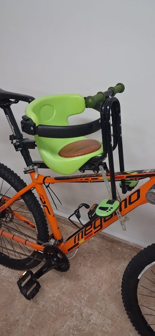 Sillita bebé delantera para bicicleta