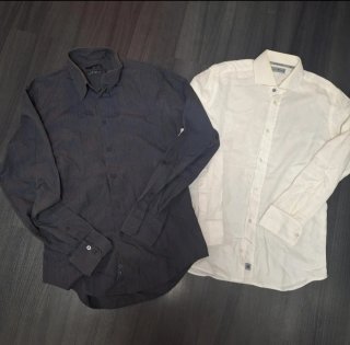 Lote 2 Camisas Hombre Talla M Zara y Amaro