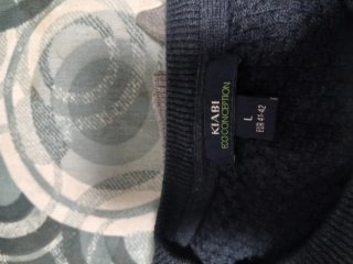 Maglia kiabi Blu e Grigia Taglia L