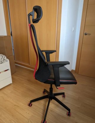 Silla Gaming IKEA MATCHSPEL Negra