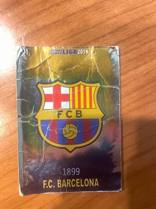 Cromo FC Barcelona Liga 2014