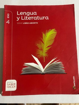 Libro de Lengua y literatura 4 ESO