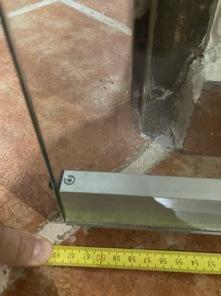 Pieza de Cristal para Mesa 78x63 cm