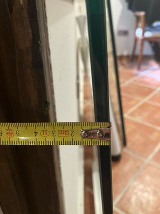 Pieza de Cristal para Mesa 78x63 cm