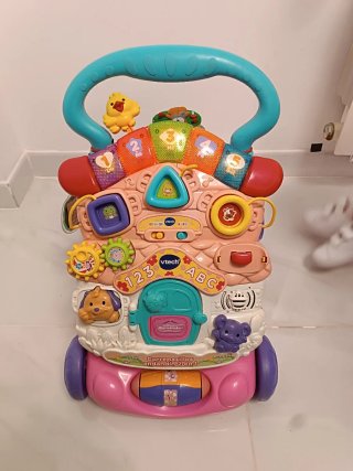 Andador Correpasillos andandín Vtech 2 en 1 Rosa
