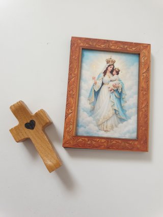 Imán de la Virgen y rezador