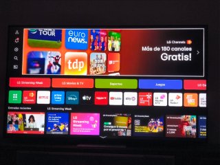 TV QNED LG 75 Negro