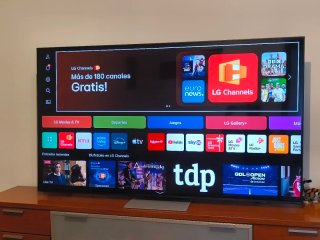 TV QNED LG 75 Negro