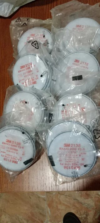 Filtros 3M 2138 P3