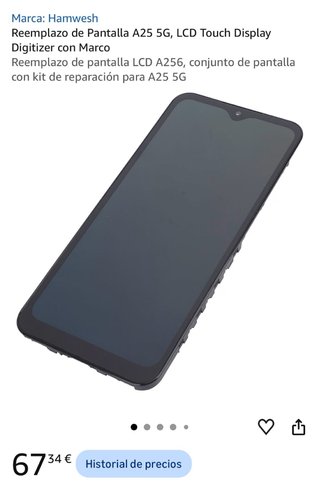 Pantalla LCD con Marco para Samsung A25 5G