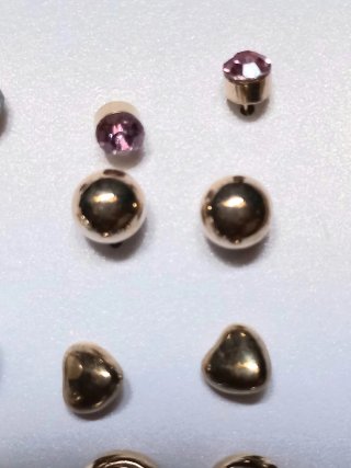 Lote de 12 pares de pendientes variados