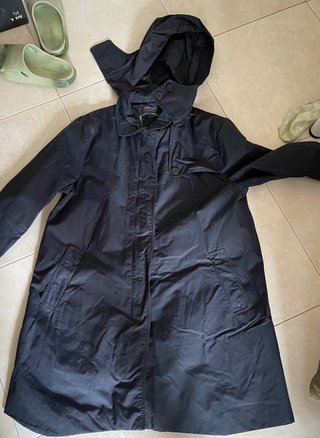 Cazadora Zara Negra Talla XL Mujer