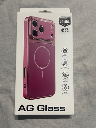 Funda Unipha para iPhone 17 / 18 Rosa