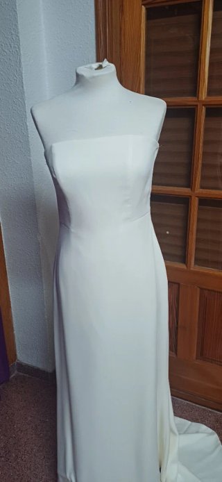 Traje de novia Rosa Clará de encaje