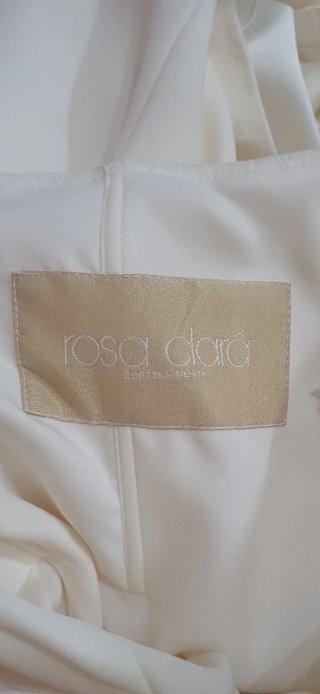 Traje de novia Rosa Clará de encaje
