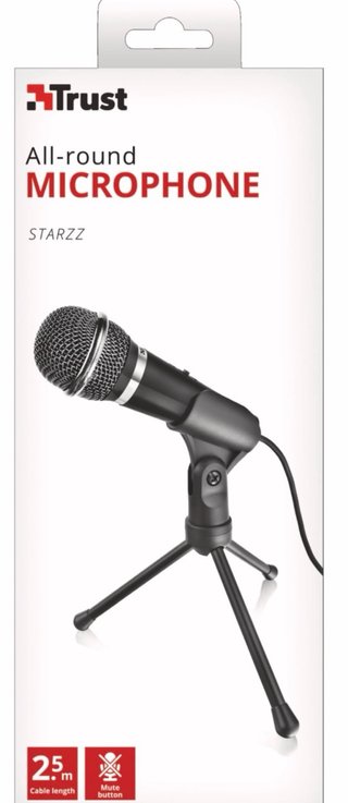 Micrófono PC Trust Starzz con Trípode