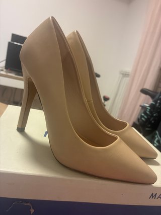 Zapatos de tacón Marypaz nude talla 37