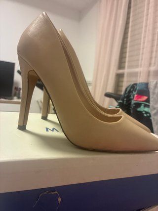 Zapatos de tacón Marypaz nude talla 37