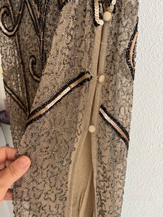 Vestido Midi Zara con Abalorios Edición Especial