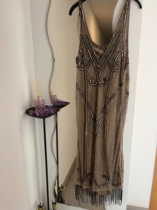 Vestido Midi Zara con Abalorios Edición Especial