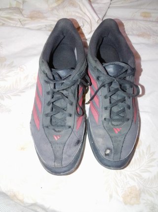 Zapatillas Adidas Gris/Rojo Talla 41