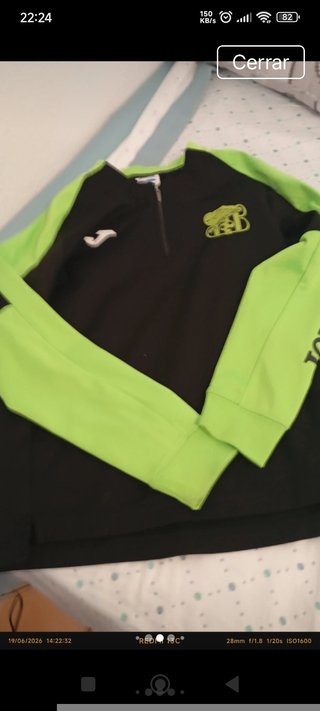 Chándal  niño del Betis Florida talla 12 años