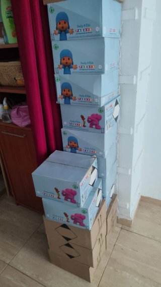 Cajas Pocoyó  hidrogel desinfectante 050
