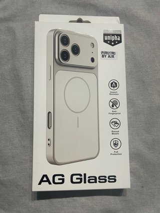 Funda AG Glass para iPhone 18 Pro / 17 Pro