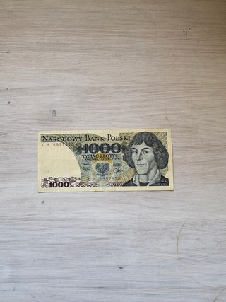 Billete 1000 Zlotych Polonia 1979