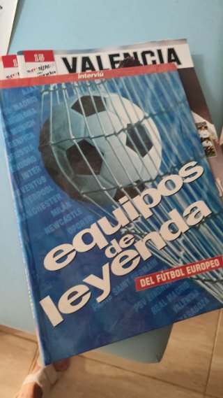 Libro Equipos de Leyenda Fútbol Europeo5 todo