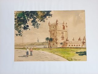 Aguarela Torre de Belém