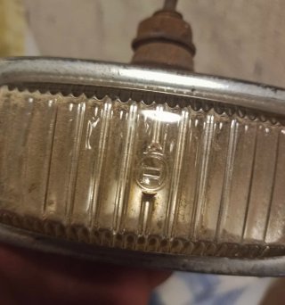 Luz antiniebla vintage bosch Porsche 356 año 1960