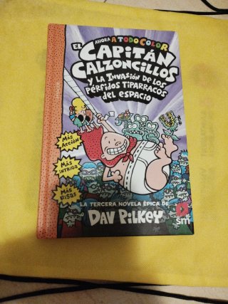 Libro capitán calzonzillos
