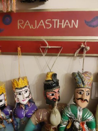 Marionetas de Rajasthan ESCUCHO OFERTAS