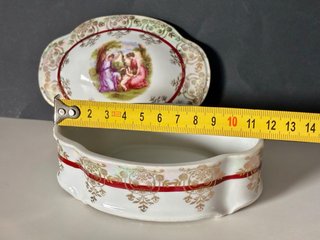🇩🇪 Joyero Antiguo Años 30 porcelana