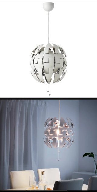Lámpara Colgante Ikea PS 2014.