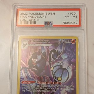 Pokémon Chandelure Full Art Holo TG04 Lost...