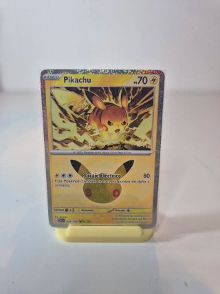 PIKACHU 30 ANIVERSARIO 2/30 ESPAÑOL