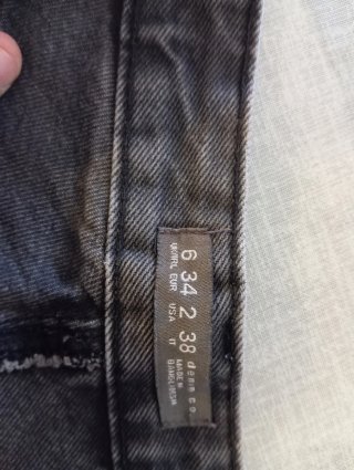 Pantalón corto vaquero mujer gris