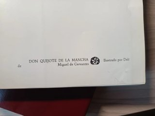 Don Quijote de la Mancha, ilustraciones de Dalí