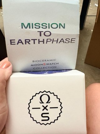 Omega Mission to Earthphase Bioceramic Swatch