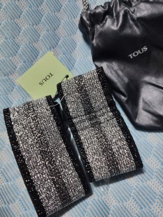 Pulsera Tous Negra y Plateada