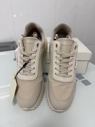 Calvin Klein Zapatillas Beige Talla 38