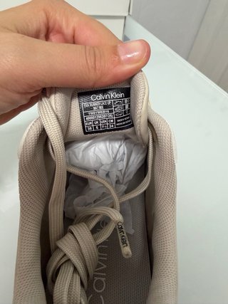 Calvin Klein Zapatillas Beige Talla 38
