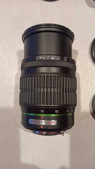 Objetivo PENTAX 17-70mm f4 - Para piezas o reparar