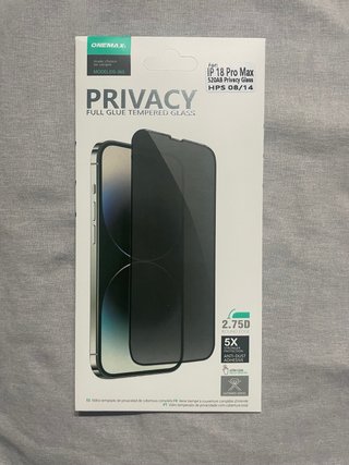Protector Pantalla Privacy iPhone 18 Pro Max